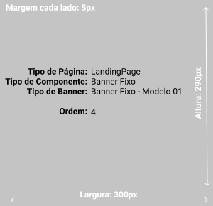 Banner Fixo - Modelo 01-4