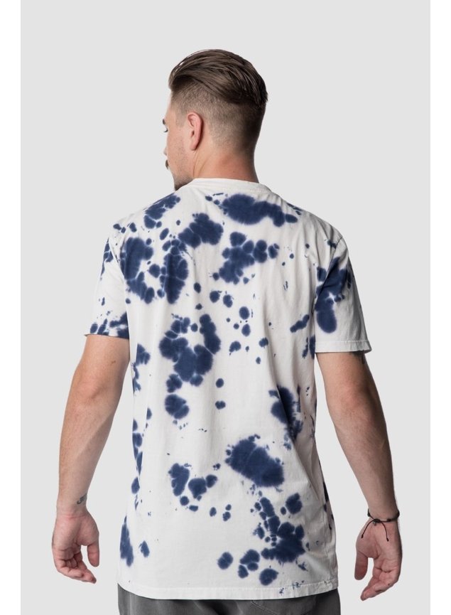 6028 costas camiseta tie dye manga curta azul mainho kartter