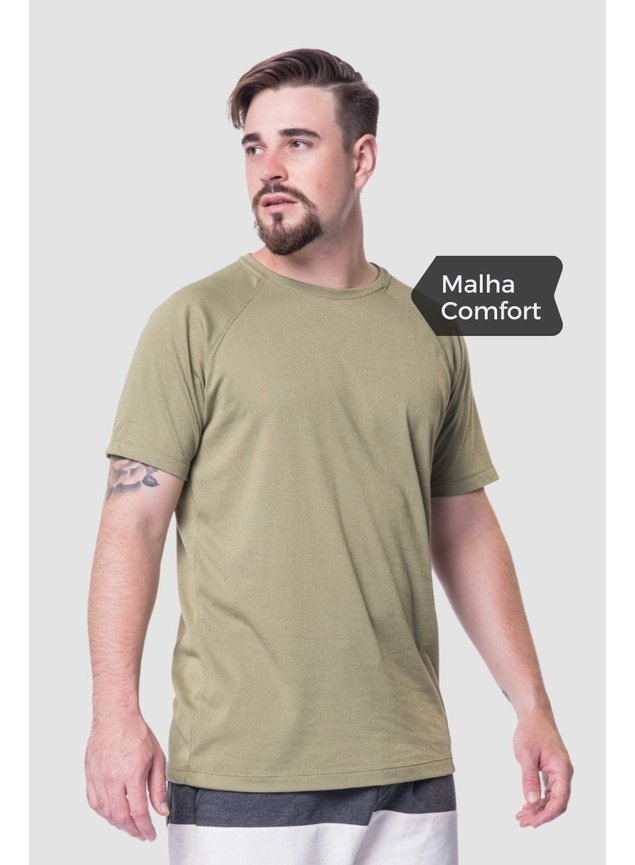 7007 camiseta raglan verde kartter lateral