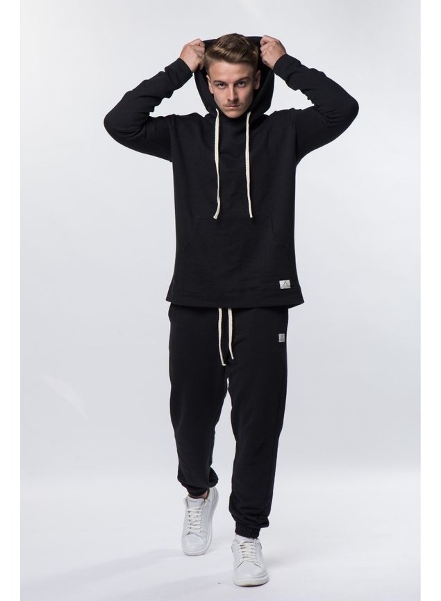 Conjunto Masculino Moletom Preto Kartter - Main Image