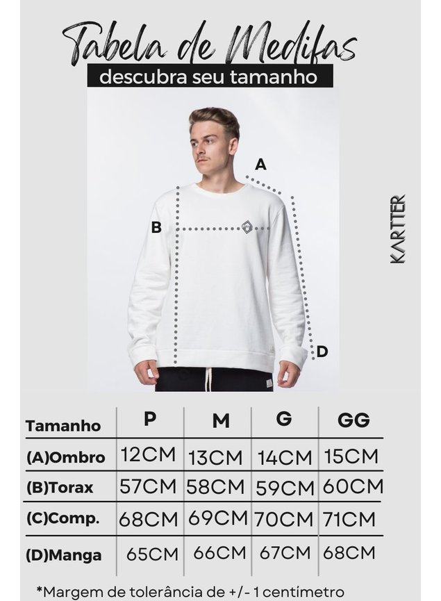 Casaco Moletom Masculino Off White Peluciado Kartter