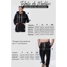 7031 conjunto masculino moletom preto kartter tabela medidas