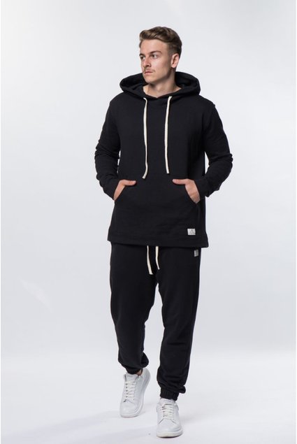 Conjunto Masculino Moletom Preto Kartter