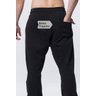 6092 calca jogger de moletom preto c bolso tras kartter costas