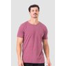 8001 camiseta estonada masculina roxo frente