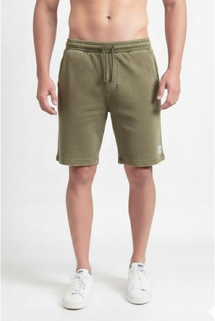 9041 bermuda moletom estonado verde frente